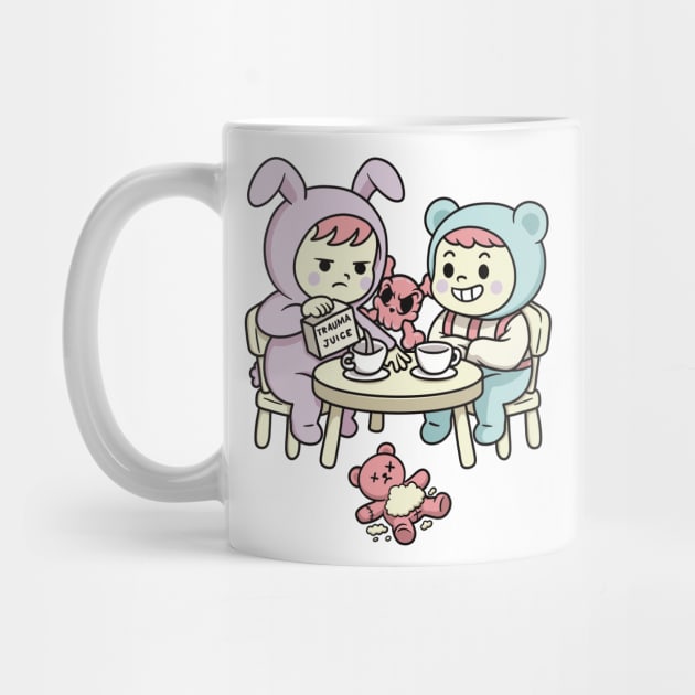 SICKO KIDOS – Trauma Juice Tea Party by Wrongteeshirt